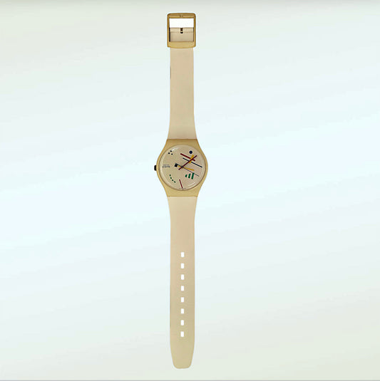 Maxi Vasily Swatch wall watch, 1980s