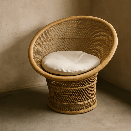 Vintage wicker rattan chairs