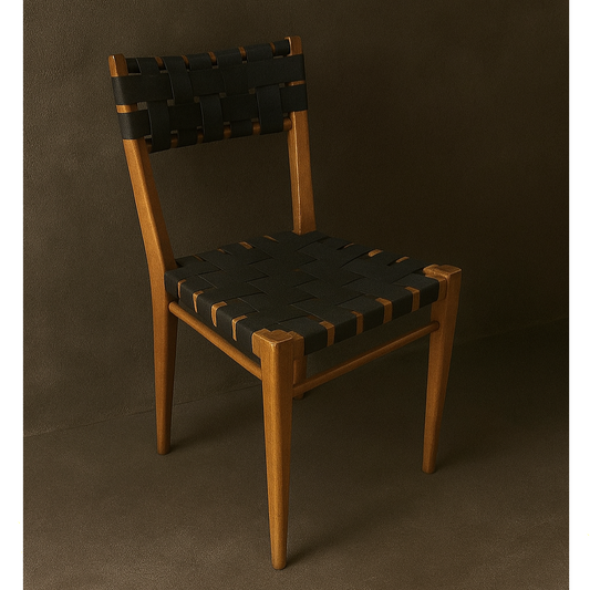 Wooden side chair by Werner West for Keravan Puuteollisuus